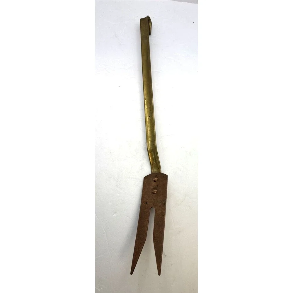 Vintage 5 Pc French Copper Kitchen Utensil Wall Hanging Set MCM Farmhouse Decor